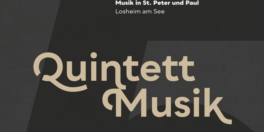 Plakat für das Konzert 'Quintett Musik' am 22.09.24 in Losheim am See